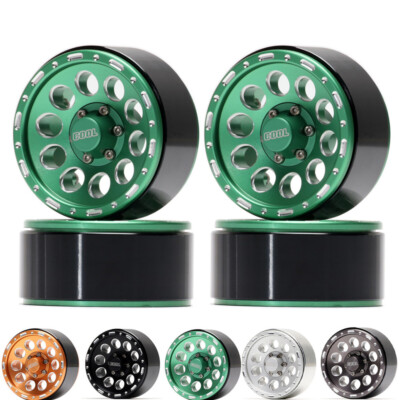 1,9  Alufelge Beadlock Felge RC Nabe für 1/10 RC Auto Crawler Axial SCX10 Traxxas