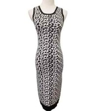 NWT Robbi & Nikki animal printed sweater dress size S Petite (310)