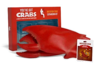 You've Got Crabs Imitation Crab Expansion Kit Giant Crab Claw Hands Brandneu 