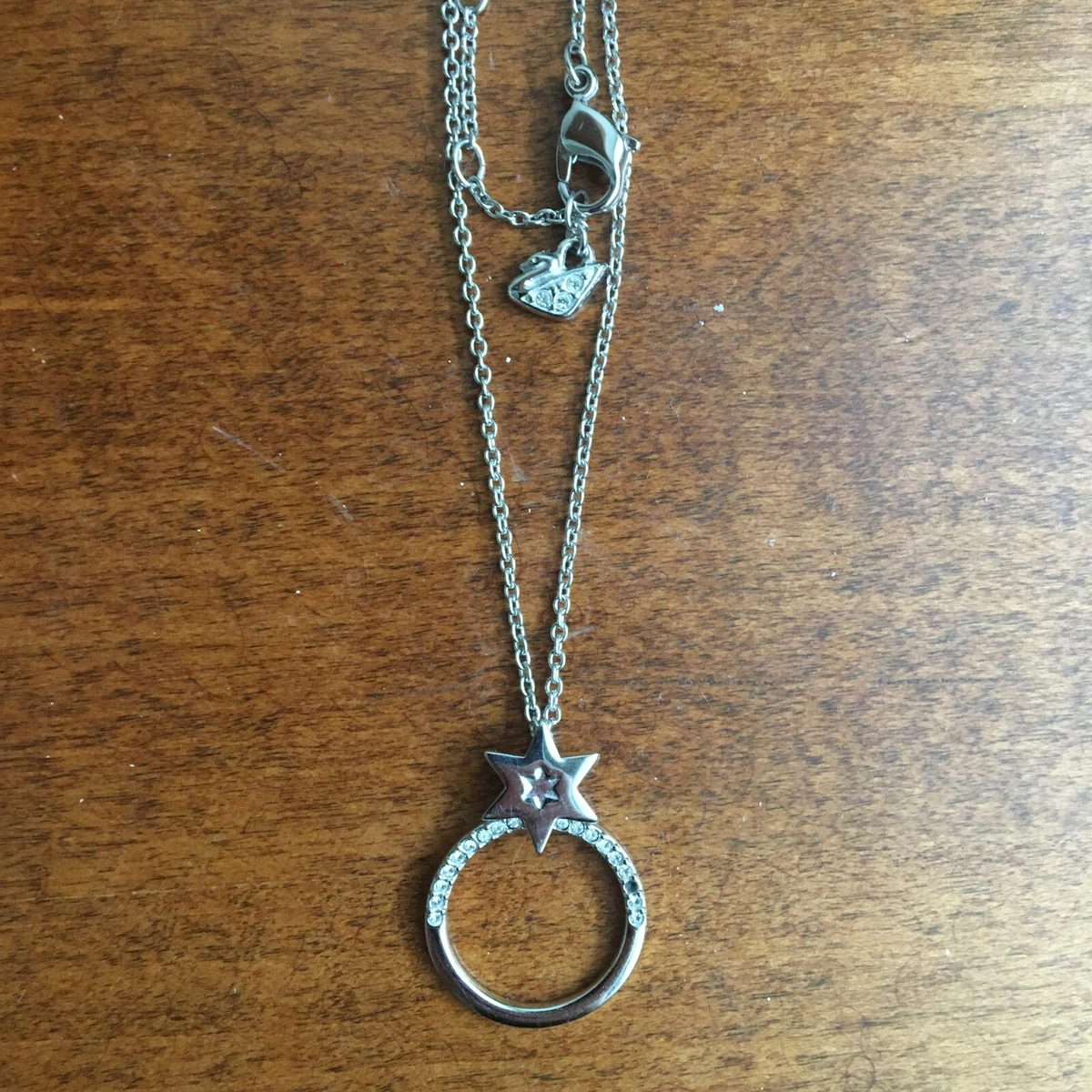 Swarovski shop ring necklace