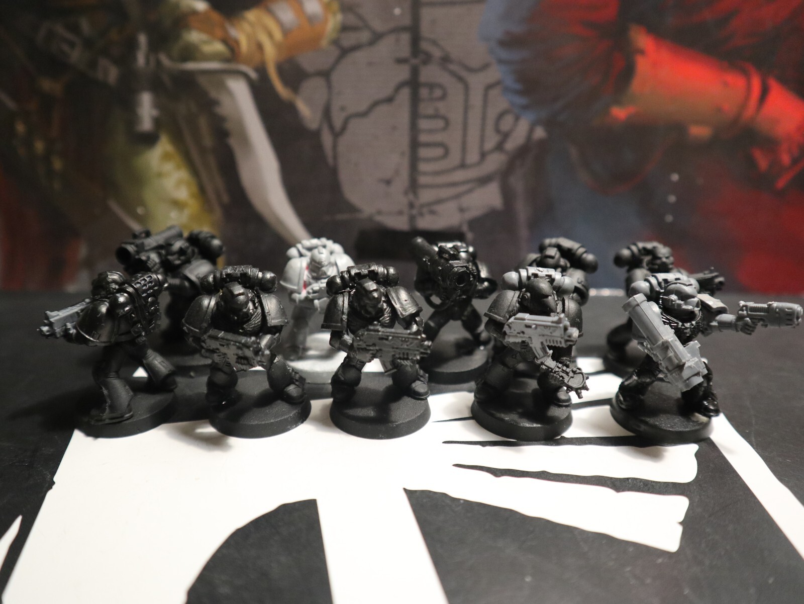 Warhammer 40K Space Marines Tactical Squad