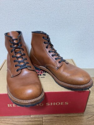 Red Wing Ciassic Moc 9016 Leather Boots Brown USA 8.5 D Free Shipping from Japan