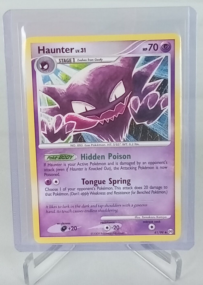 Haunter 41/99 Uncommon Pokémon Card 2009 | eBay