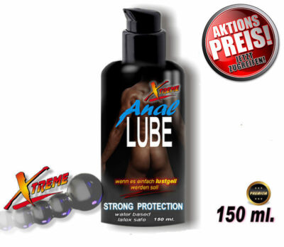 ANAL Gleitgel / RELAX - PREMIUM - /  extra STRONG PROTECTION  150 ml.