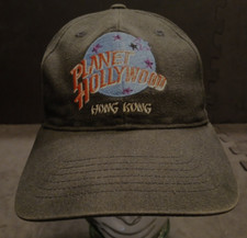 Vtg Adj Snapback Planet Hollywood Hong Kong Collector Hat Cap
