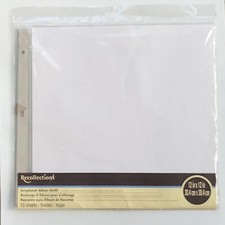 Recollections 12x12 Decorative Post Album 10 Top Loading Pages New In Pkg