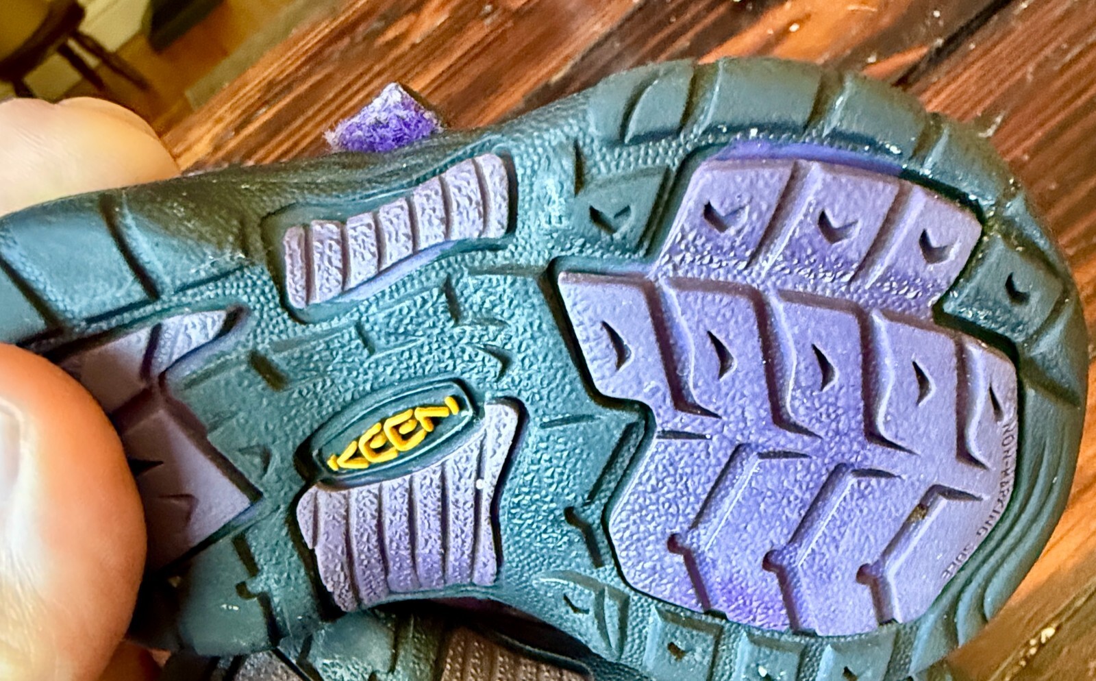 Sandali sportivi impermeabili Keen Baby Newport H2 viola scarpe bambino taglia 4