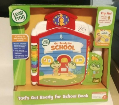 Leap Frog Tad S Get Ready For School Book Ebay