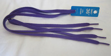 Thin Premium 36" Solid Purple Rockabilly Punk Shoelaces 4 Halloween-Brand New 
