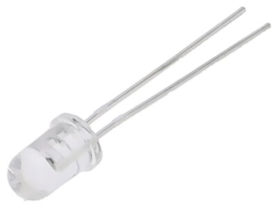 2X LTE-5208A IR Sender 5mm 940nm transparent 40° THT 20mA 1,2-1,6V LITEON