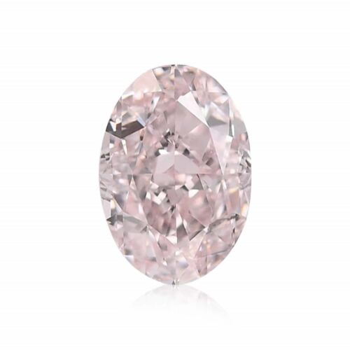 0.52Cts Fancy Light Orangy Pink Loose Diamond Natural Color Oval Shape GIA Cert - Picture 1 of 4