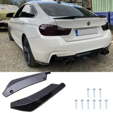 For 4 Series 435i 420i 430i Rear Bumper Spats Diffuser Canards Spoiler Splitter