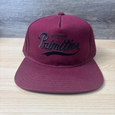 Primitive Hat Cap Snap Back Red Maroon Script...