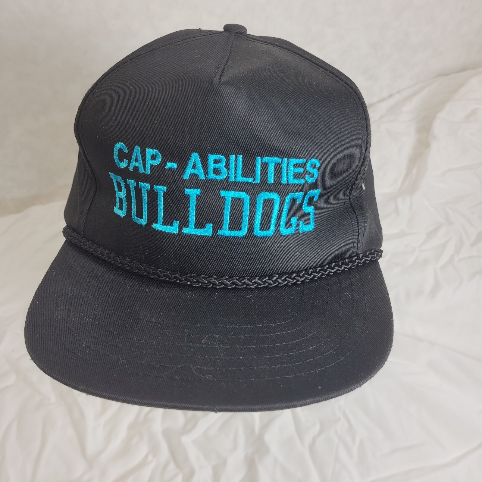 CAPABILITIES BULLDOGS Trucker Hat Snapback Baseball … Gem