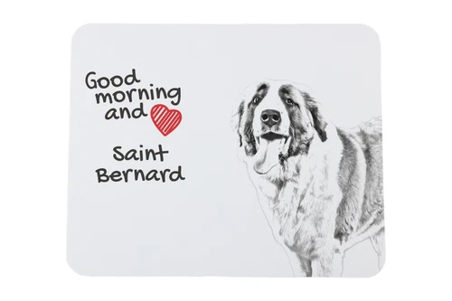 Bernardijn muismat met hond Art-Dog