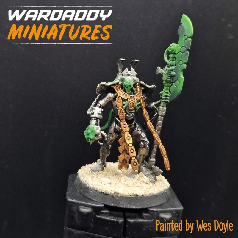 Pro Painted Warhammer 40k necrons overlord games workshop Wardaddy miniatures