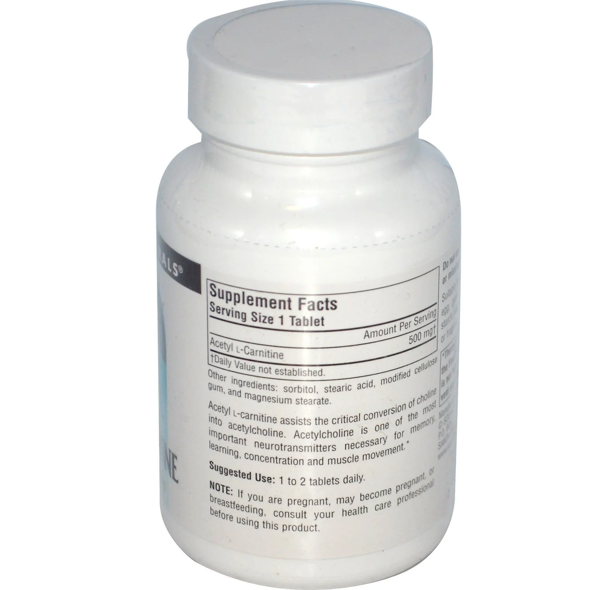 Source Naturals, Acetyl L-Carnitine, 500 mg, 60 Tablets