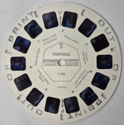1960s View-Master Portugal Reel C2702