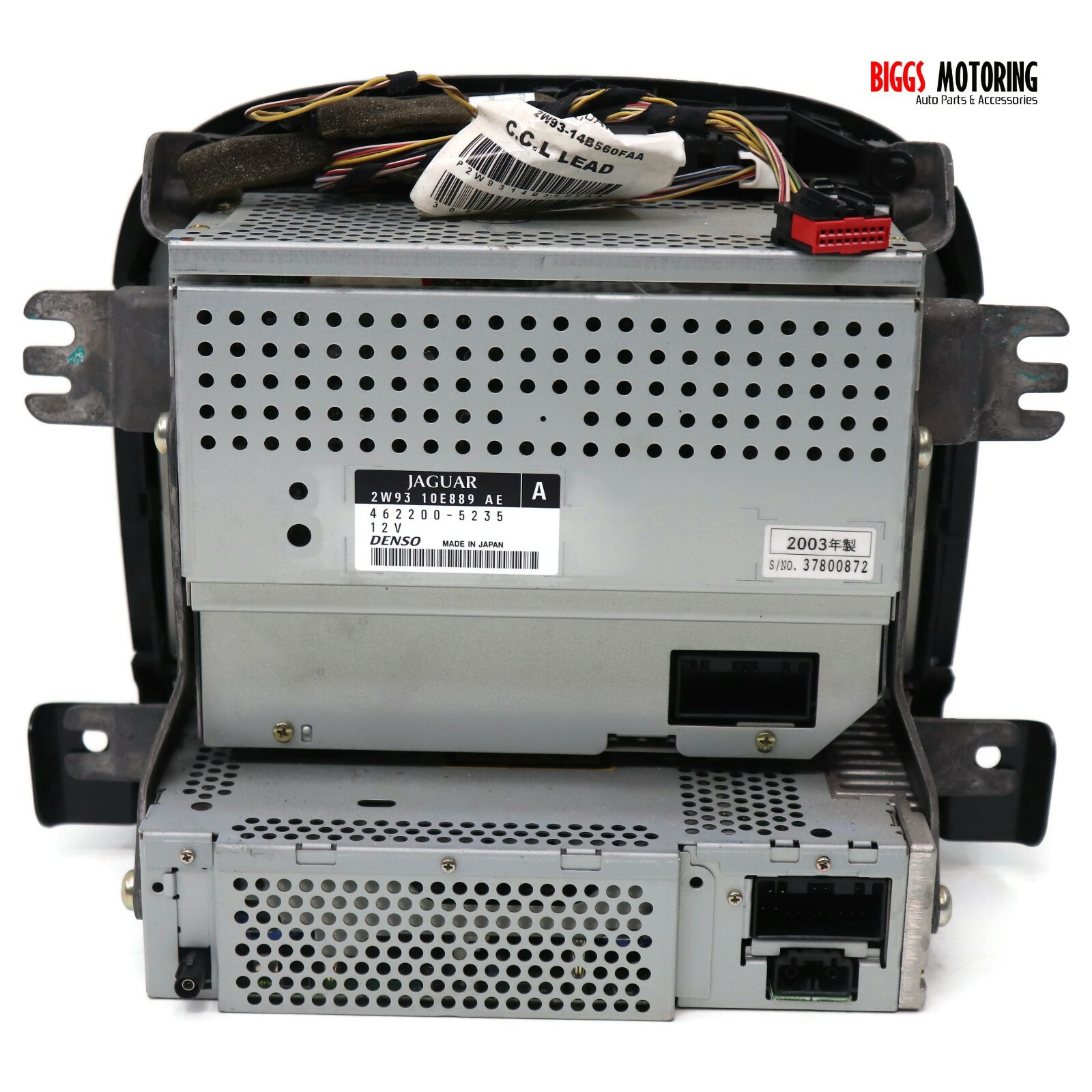 20042008 Jaguar XJ8 XJR Navigation Radio Ac Display Screen 2W9310E889