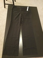 NEW Classiques Entier Women Black Dress Pants 12