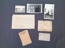WWII US Soldier Photographs Documents