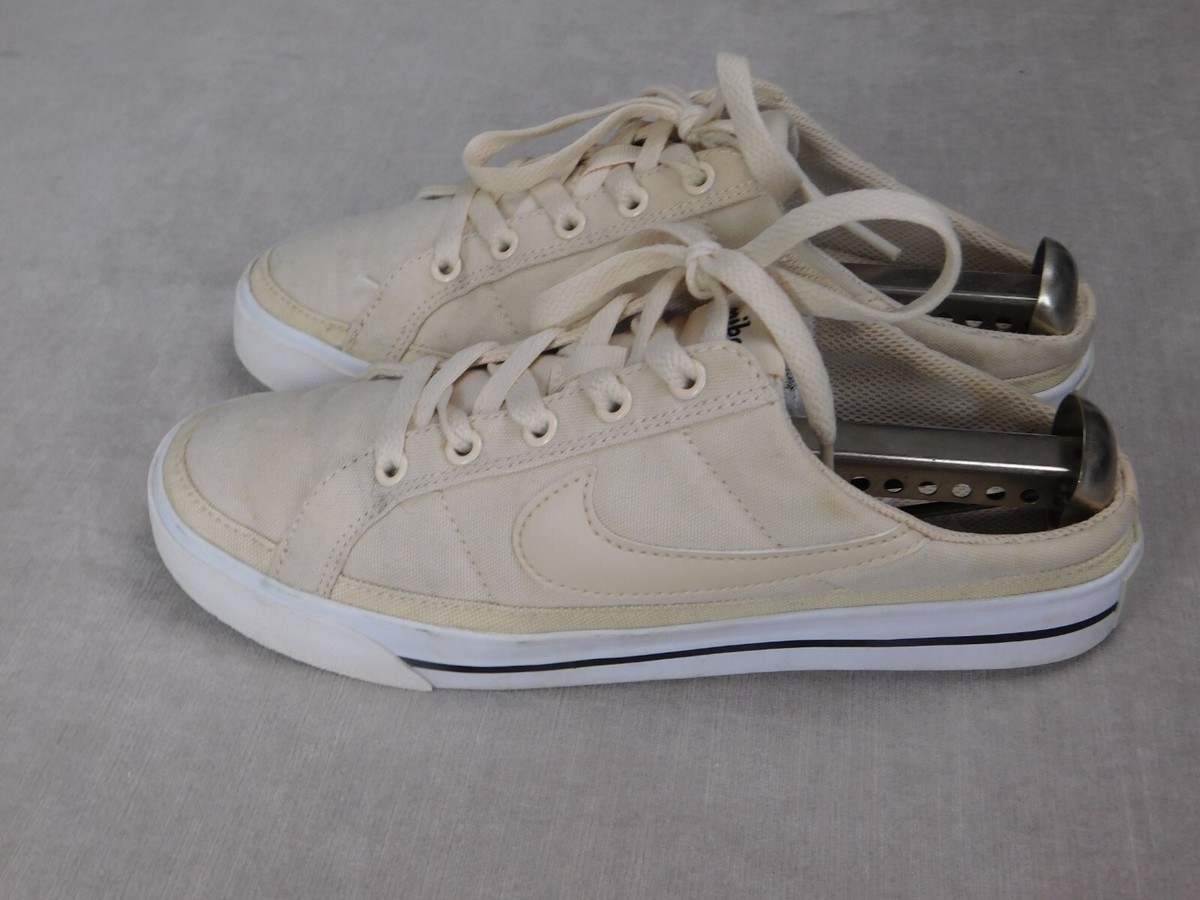 Nike Court Legacy Mule DB3970-200 Cream Women's Size 6.5 | eBay