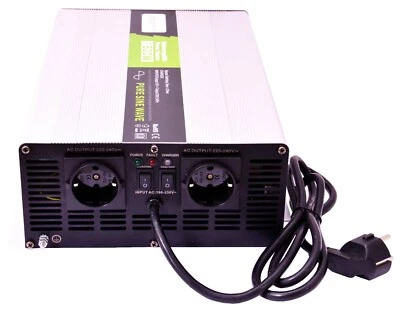 Convertisseur De Tension USV 12V 230V NPS 1500/3000 Watt Sinus Pur UPS Inverter - Photo 1/3
