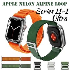 2025 Nylon Alpine Loop Band Strap For Apple Watch Series 11 10 9 8 7 SE 38-49MM