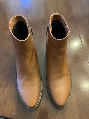 NIB Ecco Shape 35 Sartorelle Sierra Brown Ankle Boots Women s EU 40 / US 9 - 9.5