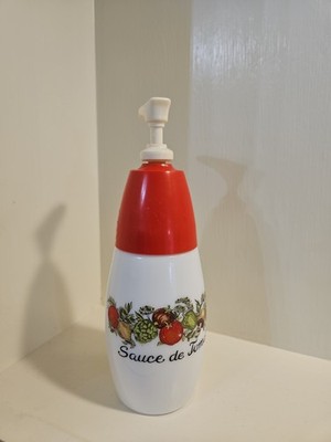 Vintage Gemco Corning Ware Spice Of Life Ketchup Bottle
