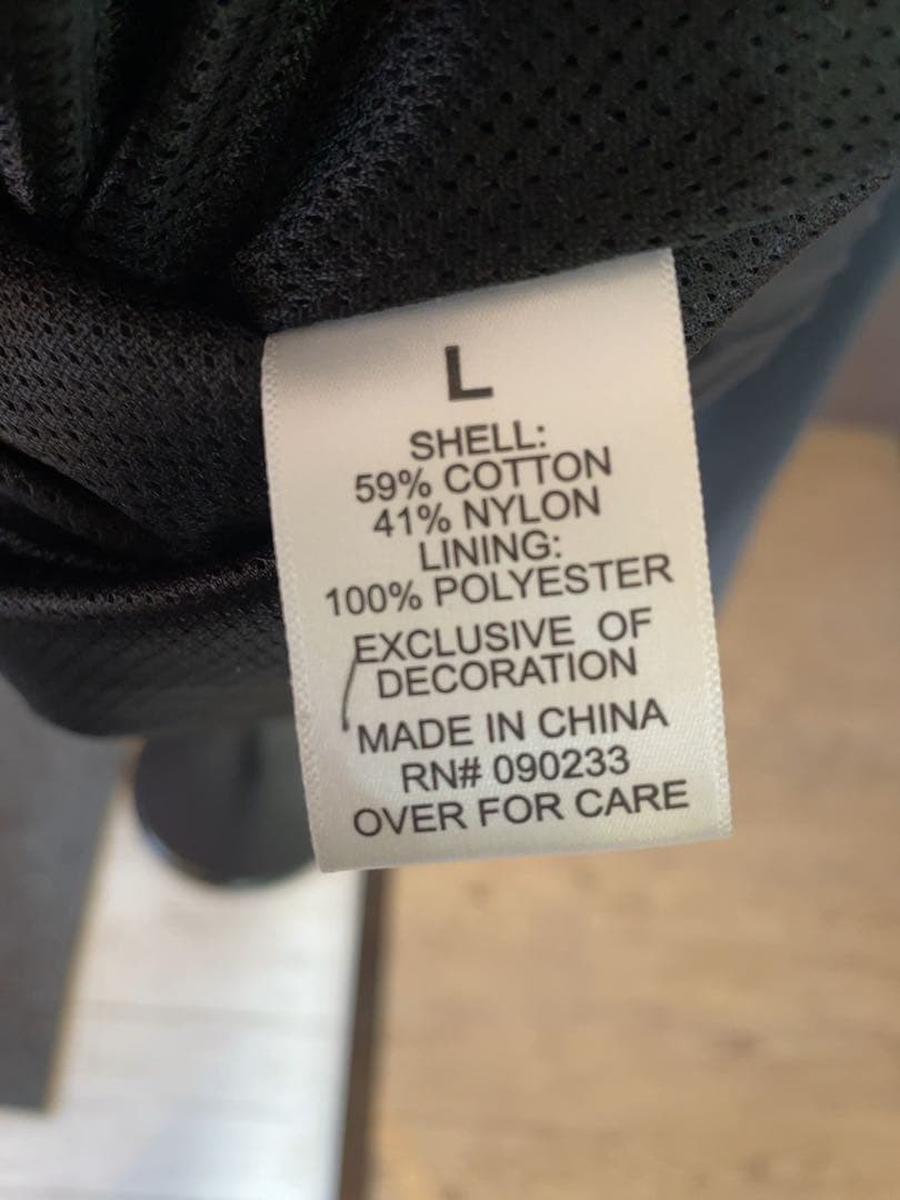 FOG ESSENTIALS Nylon Jacket Black Reflective Stri… - image 5