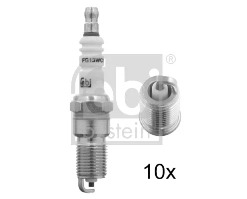 ZÜNDKERZE ZÜNDKERZEN FEBI BILSTEIN 13438 4PCS P FÜR PEUGEOT 305 II,205 I,204 - Bild 2 von 4