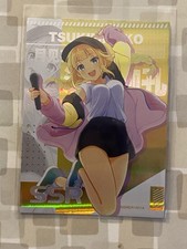 Goddess Story CCG Holo Foil Waifu Anime NEW Thick Cards - SSR - Tsukimi Eiko