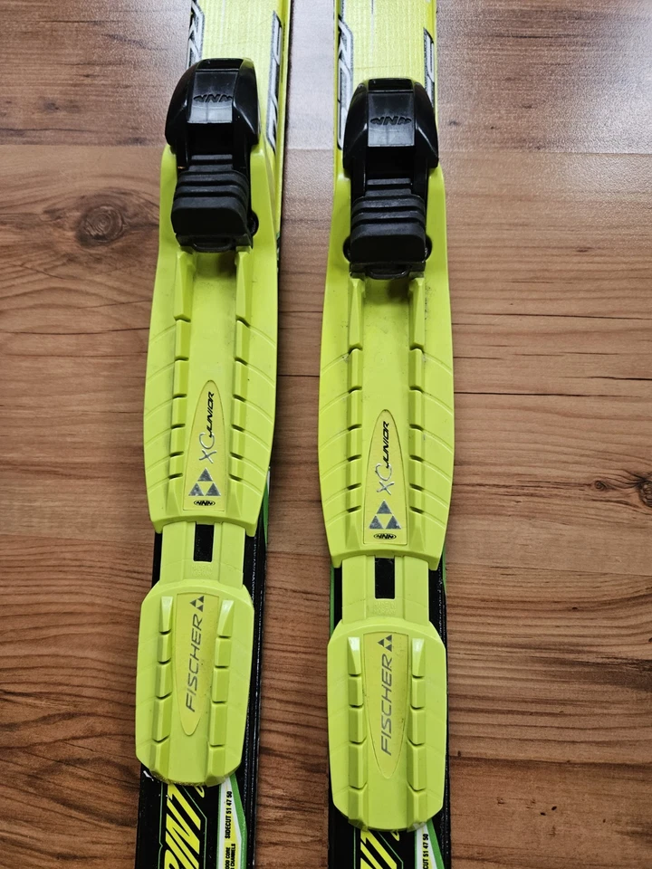 Fischer RCS Sprint Crown Junior 越野无蜡黄色滑雪板;110 厘米 NNN — 第 4/4 张图片