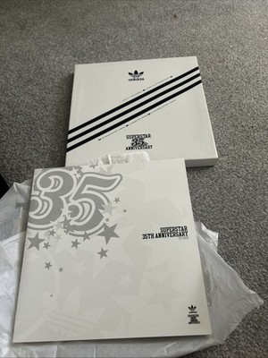 Adidas Superstar 35th Anniversary Presentation Box PR Book Rare Collectors Set
