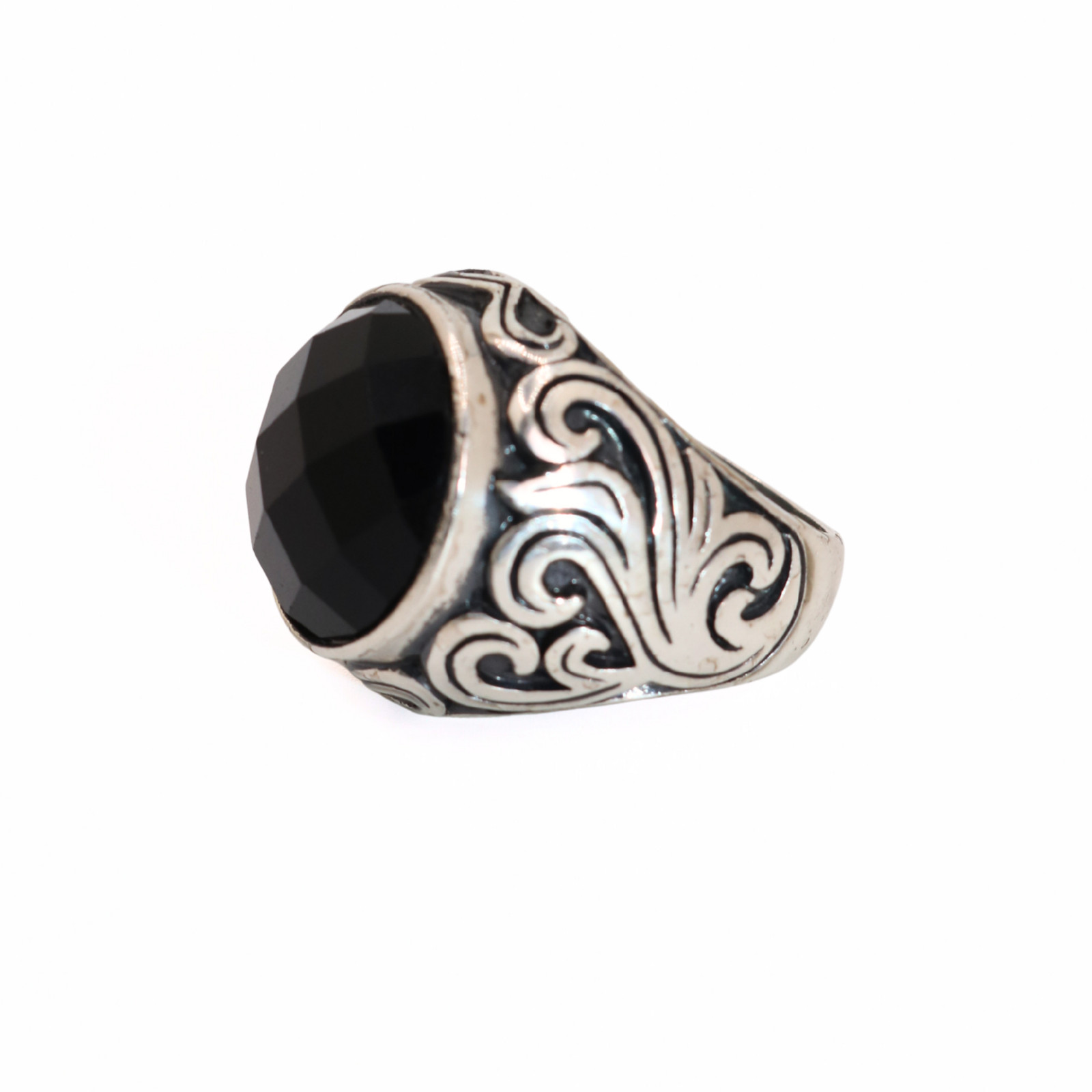 Silver Statement Ring Premier Designs Vintage Siz… - image 3