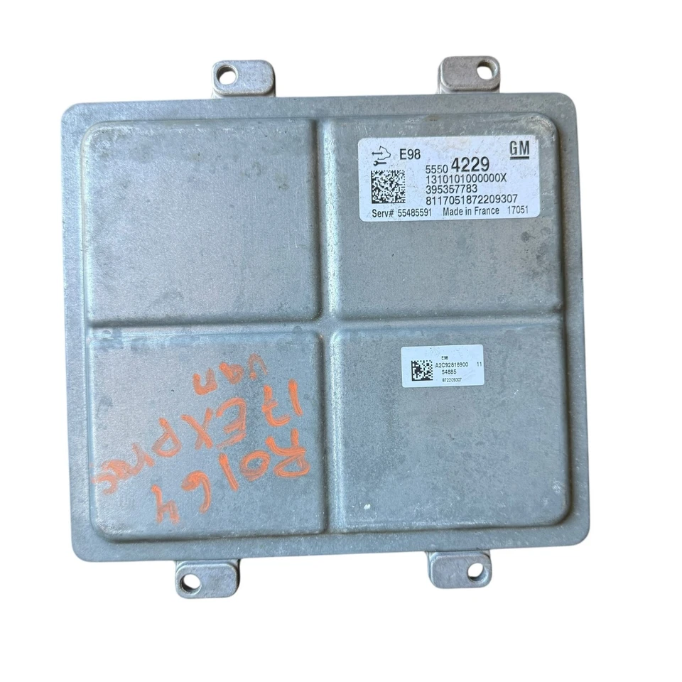 17-19 Chevrolet Express 2500 GMC Savana 2500 Engine Control Module Unit ECM OEM - Image 3 of 3