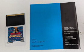 Somer Assault TurboGrafx 16-Bit Shooting Game Complete In Box HuCard Authentic