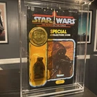 1985 Jawa MOC Vintage Star Wars POTF 92 Back Figure UNPUNCHED