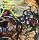 4LBS Junk Costume Jewelry Lot Broken Tangled Repurpose Repair Vintage To Now