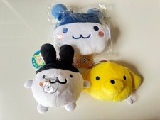 Tamagotchi Characters Mascot Plush Pouch Bag Charm Mirror Keychain Bandai Japan