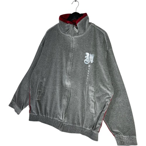 Mens Tupac Makaveli Full Zip Light Jacket Gray Size XL - Picture 3 of 7