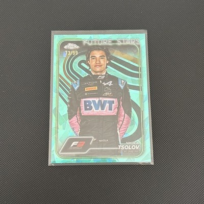 2024 Topps Chrome Sapphire F1 - Nikola Tsolov /99 Portrait