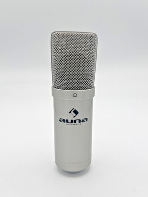 AUNA MIC-900b USB Kondensatormikrofon in Silber