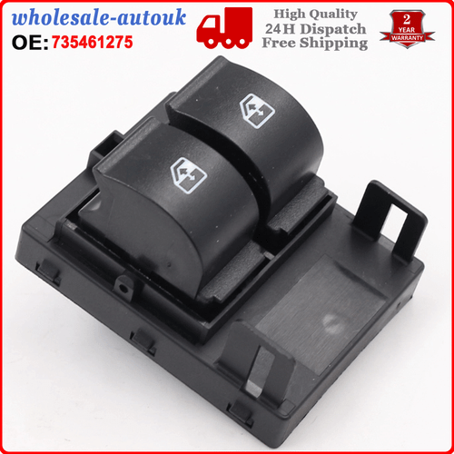 ELECTRIC WINDOW DOUBLE SWITCH BUTTON FRONT RIGHT FOR FIAT DOBLO 263 Diesel 1.6L - Picture 3 of 9