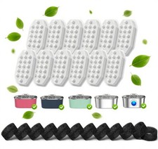 24 Pcs Cat Water Fountain Filters,12 Pack Cat Water Fountain Replacement Filt...