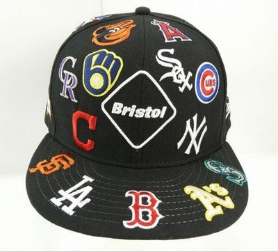 F.C.R.B. x New Era MLB Tour All Team Embroidered Cap Medium/Large Unused