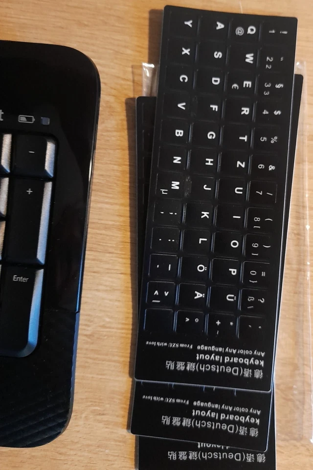 Microsoft Wireless Desktop Keyboard 2000 Tastatur, Maus Set - UK Layout - Bild 2 von 4