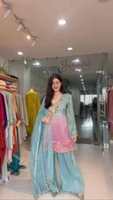 Indian Pakistani Salwar Kameez Mirror pants Kurti Dupatta Kurta Women Dress Suit