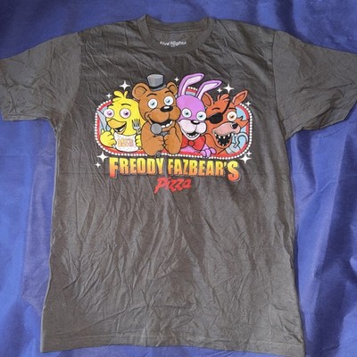 Five Nights at Freddy's Fazbear's Pizza Men's T-Shirt NWT Size XL